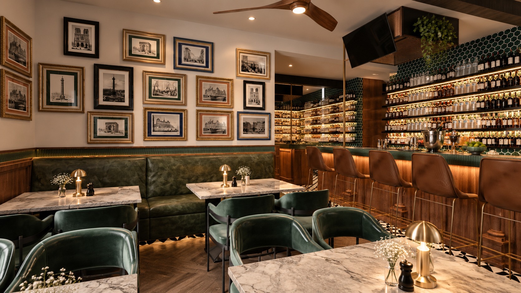 Bar interior